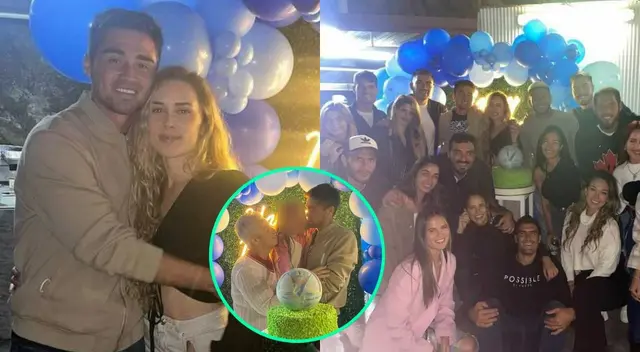 Rodrigo Cuba disfrutó junto a su hija Mía de la reunión que le hizo Ale Venturo.