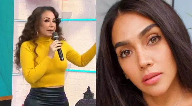 Janet Barboza se fue con todo contra Vania Bludau. Janet Barboza se fue con todo contra Vania Bludau.