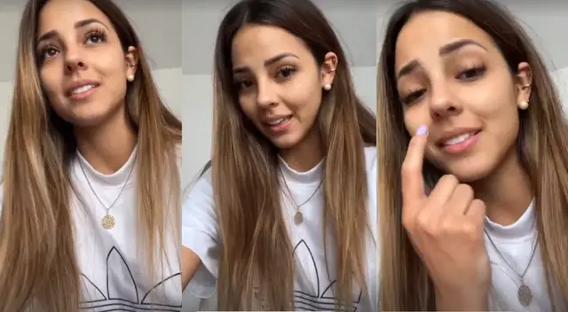 Luciana Fuster aclara que no se ha hecho retoques en el rostro. Luciana Fuster aclara que no se ha hecho retoques en el rostro.