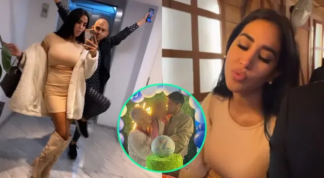 Melissa Paredes se mantuvo ocupada durante festejo del Gato Cuba. Melissa Paredes se mantuvo ocupada durante festejo del Gato Cuba.