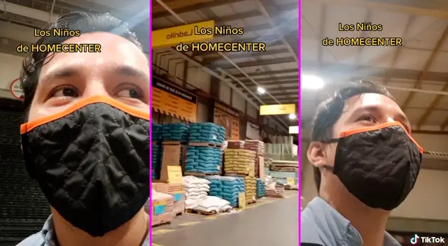 El joven grabó el preciso momento en que se escuchan las voces de niños.