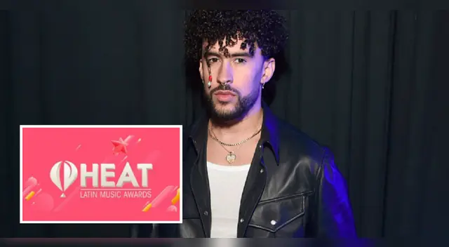 Bad Bunny el más nominados en los Premios Heat 2022.