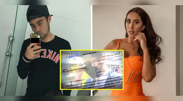 Gato Cuba envía carta notarial a Melissa Paredes.