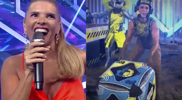 Johanna San Miguel feliz con nivel de competencia de Ducelia Echevarria. Johanna San Miguel feliz con nivel de competencia de Ducelia Echevarria.