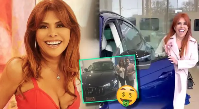 Magaly Medina tiene autos como cancha, así lo dejó ver en vivo. Magaly Medina tiene autos como cancha, así lo dejó ver en vivo.