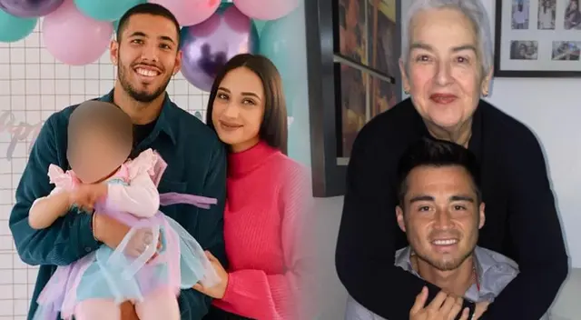 Mami de Rodrigo Cuba trata como a una nieta a la hija de Sergio Peña y Valery Revello.