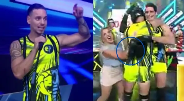 Anthony Aranda gana competencia y Johanna San Miguel celebra Anthony Aranda gana competencia y Johanna San Miguel celebra