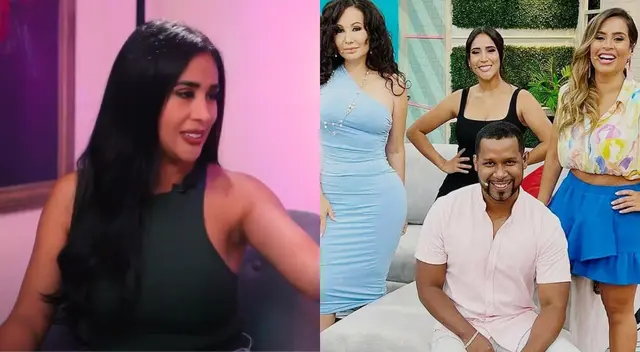 Melissa Paredes se fue con todo al criticar a su extrabajo frente a Edson Dávila.