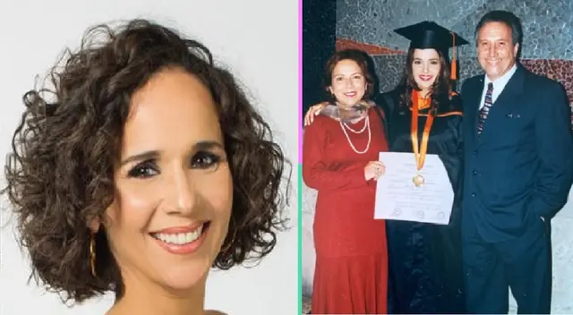 Érika Villalobos deja en el pasado problemas con Aldo Miyashiro y recuerda a su papá.