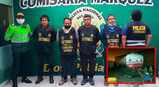 Sujetos cayeron con toneladas de aceite de soya.