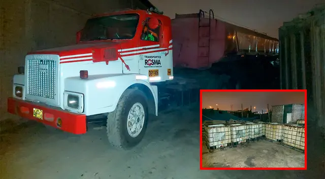 Sujetos cayeron con toneladas de aceite de soya.