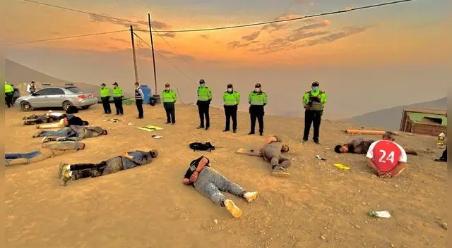 25 delincuentes caen en operativo