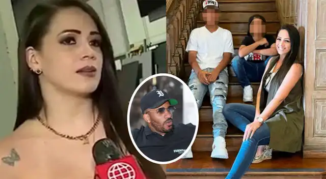 Melissa Klug considera que Jefferson Farfán aporta con lo justo con sus hijos.
