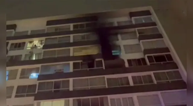 Incendio en vivienda multifamiliar