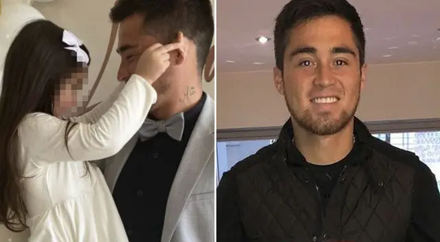 Rodrigo Cuba feliz con detalles de su pequeña Mía.