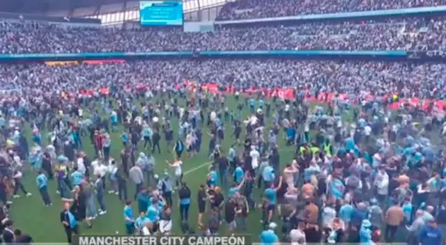 Manchester City campeón Premier League. Manchester City campeón Premier League.