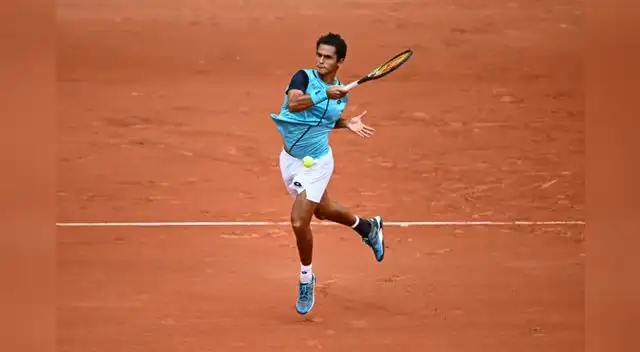 Una gran demostración realizó Varillas en el Roland Garros.
