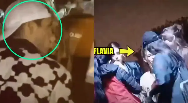 Patricio Parodi quedó en shock al ver a Flavia Laos mientras besaba a Luciana Fuster.