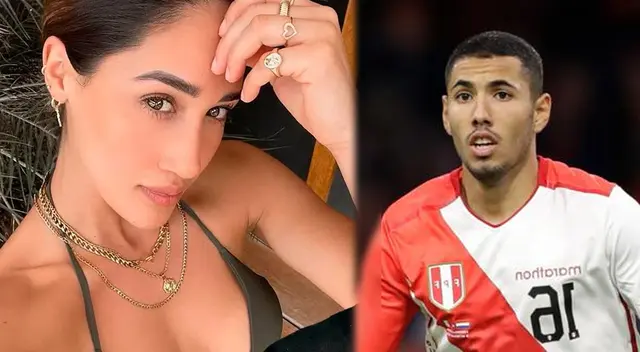 ¿Amuleto de la suerte? Tepha Loza asiste a partido de Sergio Peña y pierden por un gol.