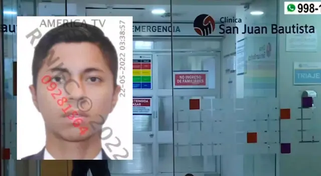 Al notar que estaba siendo entrevistado por América Televisión, el personal de la clínica llamó al familiar del herido para que este por fin sea atendido, según precisó el noticiero. Al notar que estaba siendo entrevistado por América Televisión, el personal de la clínica llamó al familiar del herido para que este por fin sea atendido, según precisó el noticiero.