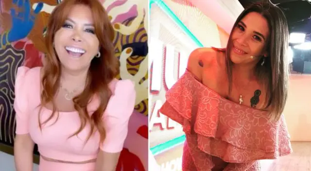 Thais Casalino feliz con el trabajo de Magaly Medina.