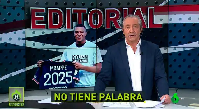 Josep Pedrerol cuestionó la forma de manejarse de Mbappé. Josep Pedrerol cuestionó la forma de manejarse de Mbappé.