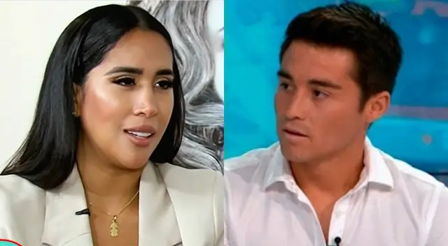 Melissa Paredes desconoció a Rodrigo Cuba.