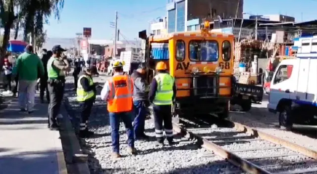 Niña es arrollada por monovagón en el sector de Zamácola en Cerro Colorado Niña es arrollada por monovagón en el sector de Zamácola en Cerro Colorado