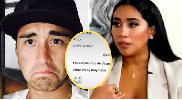 Melissa Paredes fue desmentida por Rodrigo Cuba en 'Amor y fuego'.