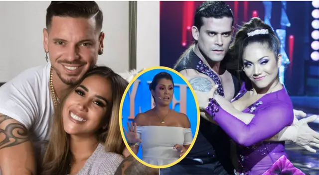 Karla Tarazona comparó la situación que vivió con Christian Domínguez.