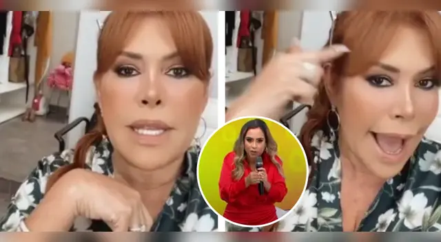 Magaly Medina afila su lengua contra Ethel Pozo.
