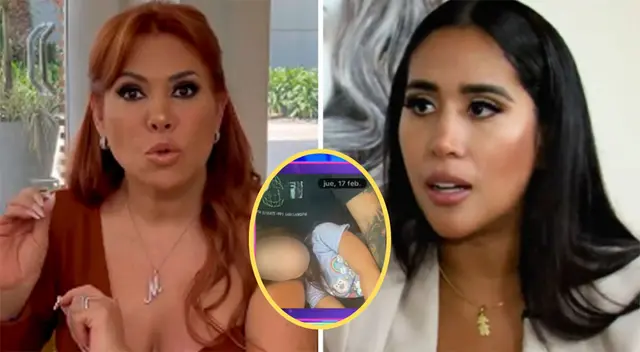 Magaly Medina no considera que Melissa Paredes le dé tanta confianza a su novio