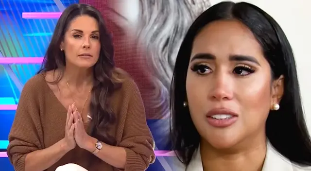 Rebeca Escribens da su respaldo a Melissa Paredes.