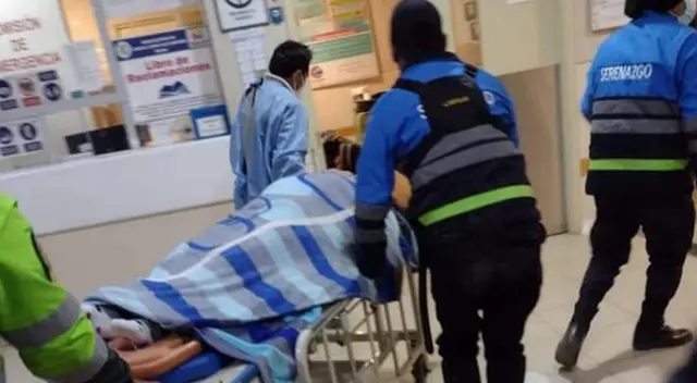 Joven víctima llegó sin vida al hospital Alfredo Callo, auxiliado por los serenos.