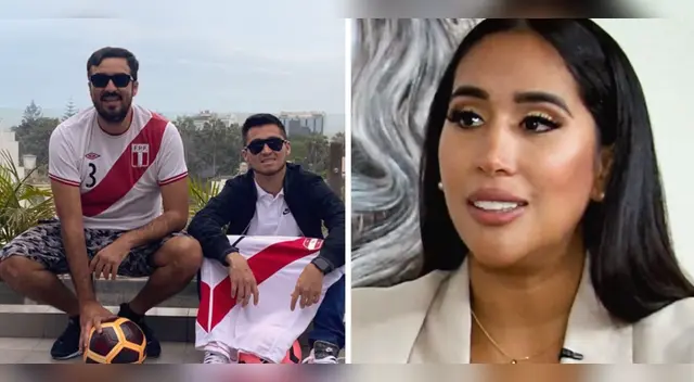 Hermano de Rodrigo Cuba le demuestra su cariño.