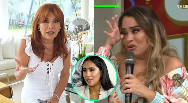 Magaly Medina criticó a Ethel Pozo por avalar a Melissa Paredes.