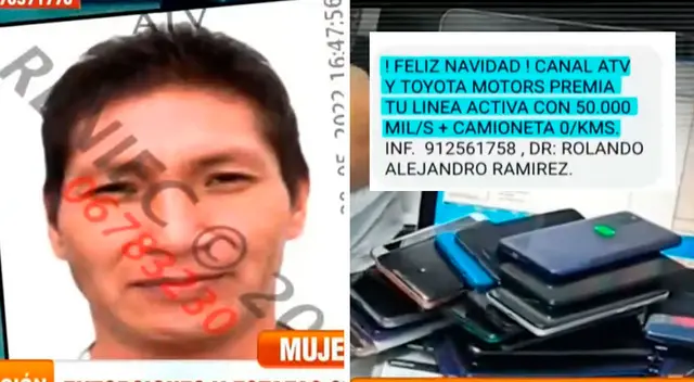 En sus amenazas, el delincuente también afirmó que 'tiene ojos donde sea' y que agentes del INPE son quienes les informa sobre los movimientos de sus víctimas.