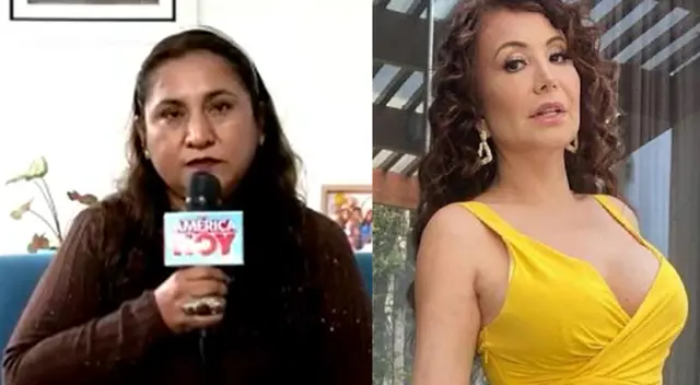 Janet Barboza se defiende de la madre de Melissa Paredes.