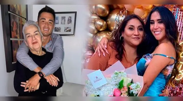 Rodrigo Cuba protector abraza a su madre tras declaraciones de la mamá de Melissa Paredes.