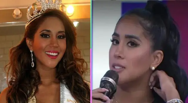 Melissa Paredes habló sobre lo que pensaba de la fidelidad en su paso por el Miss Perú.