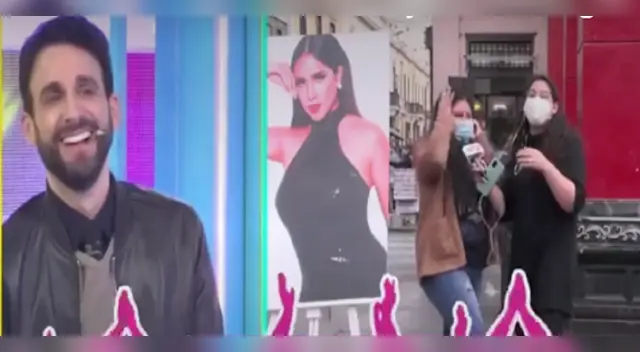 Fan de Rodrigo González se emociona en vivo. Fan de Rodrigo González se emociona en vivo.