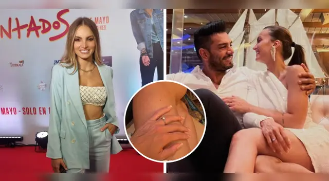 Cachaza habla sobre su anillo de compromiso.