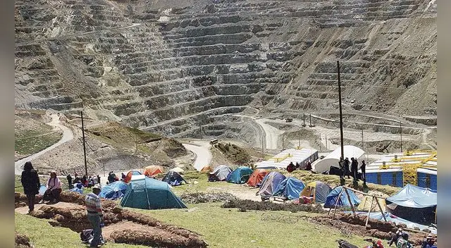 Perú pierde US$ 400 millones en exportaciones mineras por cierre de Las Bambas