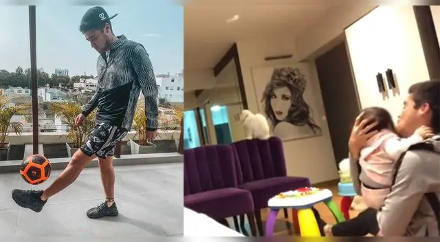 Rodrigo Cuba se separó de Melissa Paredes hace seis meses y desde entonces muestra ser buen padre.