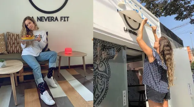 Ale Venturo se luce como toda una empresaria.