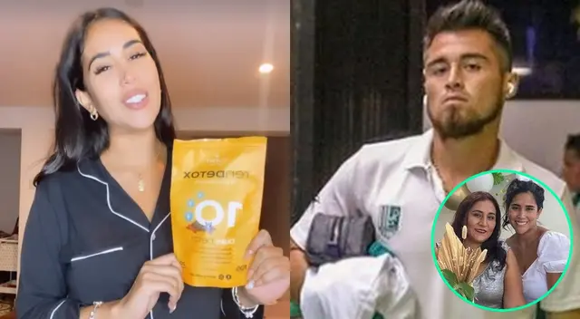 Melissa Paredes no responde si el Gato sacó los pies del plato.