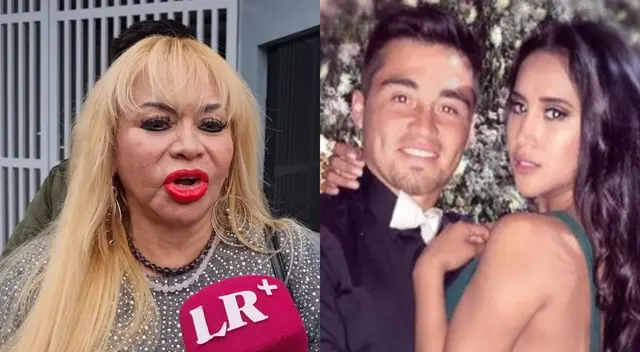 Susy Díaz le mandó unas palabras a Rodrigo Cuba y Melissa Paredes.