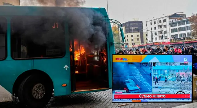 Este es el tercer autobús incendiado en medio de protestas estudiantiles esta semana. Este es el tercer autobús incendiado en medio de protestas estudiantiles esta semana.
