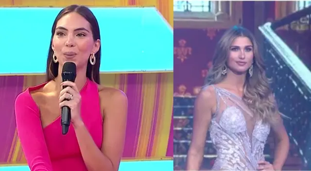 Natalie Vértiz opinó sobre el desenvolvimiento de Alessia Rovegno en el concurso de belleza. Natalie Vértiz opinó sobre el desenvolvimiento de Alessia Rovegno en el concurso de belleza.