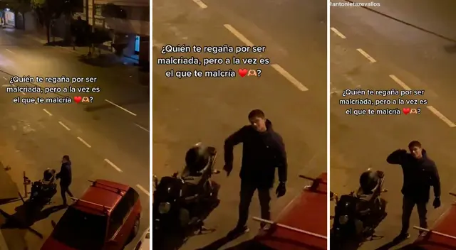 El video es viral en las redes sociales. El video es viral en las redes sociales.